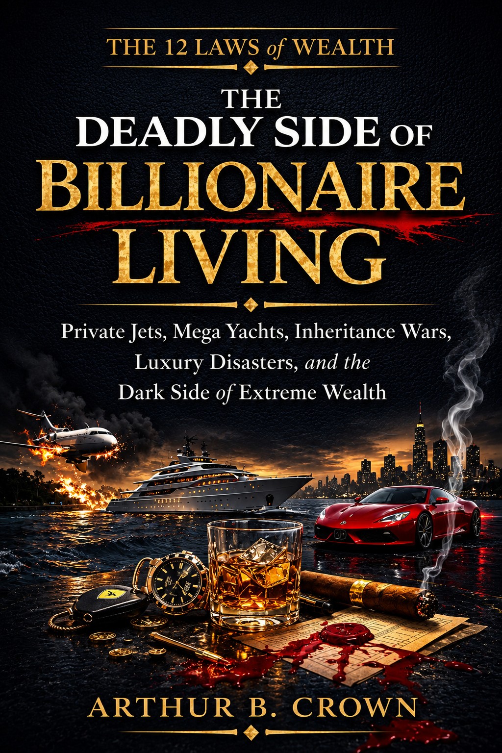 The Deadly Side of Billionaire Living book cover